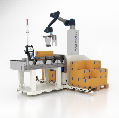 CoboCell: precisione e versatilità nei sistemi automatici di pallettizzazione