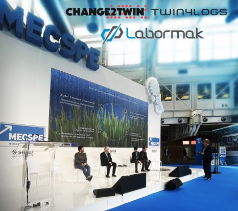 Labormak all'Evento MECSPE: Abbracciando le Soluzioni dei Digital Twin con Change2Twin